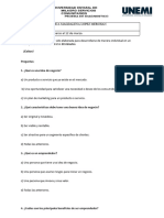 Prueba de Diagnostico - 3 Ideas y Oportunidad de Negocio.