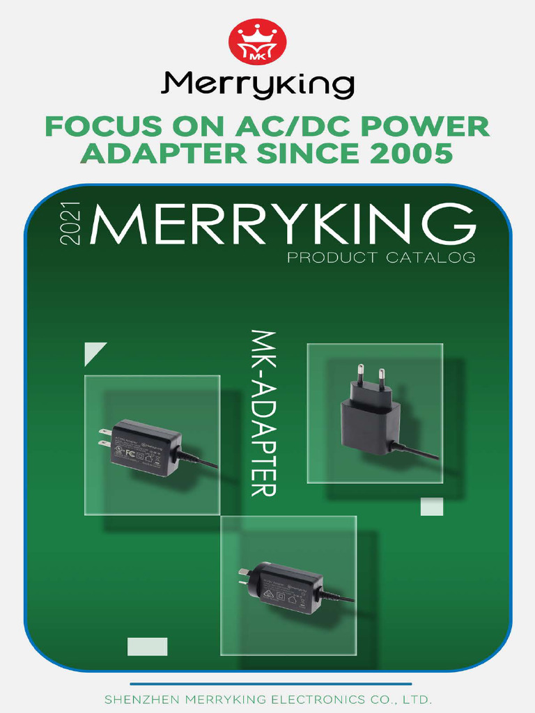 159 - Merryking AC Adapters | PDF