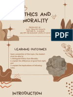 Ethics and Morality