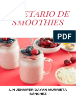 Recetario Smoothies