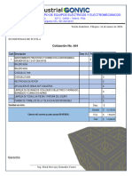 Cotizacion 954 - Motor Grundfos de 7.5 HP