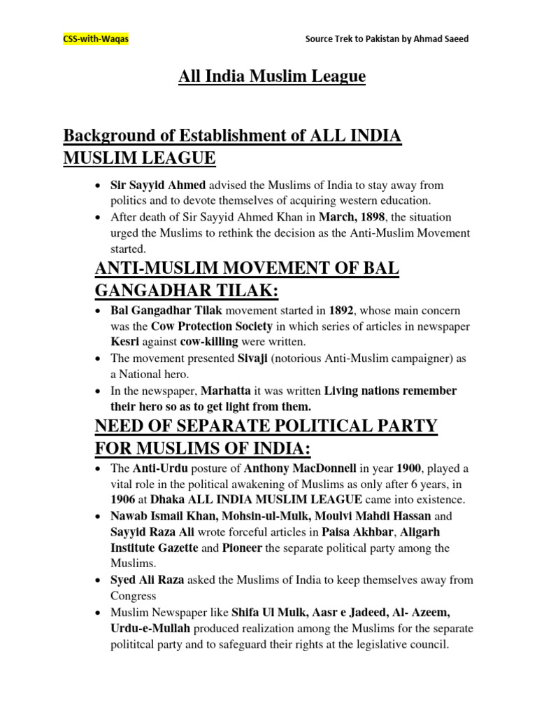 all-india-muslim-league-pdf-all-india-muslim-league-pakistan