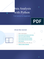 Data Analysis With Python