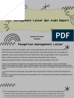 Management Letter Dan Audit Report Halimah Presentasi