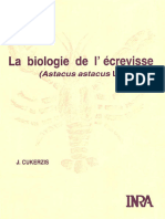 Extrait - Biologie de L Ecrevisse Astacus Astacus L