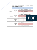 Jadwal Psaj Kls Vi Kur.2013