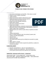 Acampamento 2022 - O Que Levar - O Que Não Levar