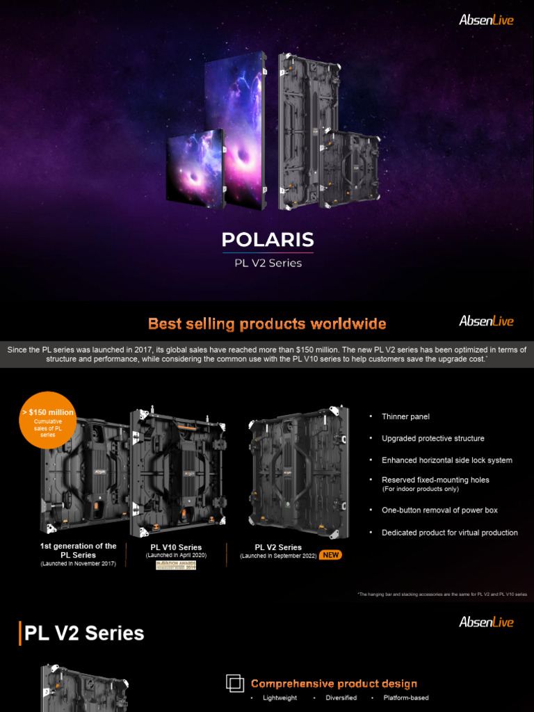 PL V2 Series Product Introduction V1.8-20230505 | PDF | Film And Video ...
