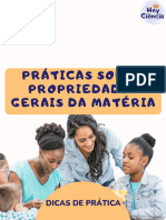 Práticas Sobre Propriedades Gerais Da Matéria - Hey Ciencia