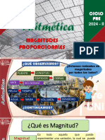 Semana 02 - Magnitudes Proporcionales - 2024-Ii