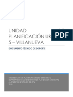 Documento Técnico de Soporte UPU 5 - Villanueva