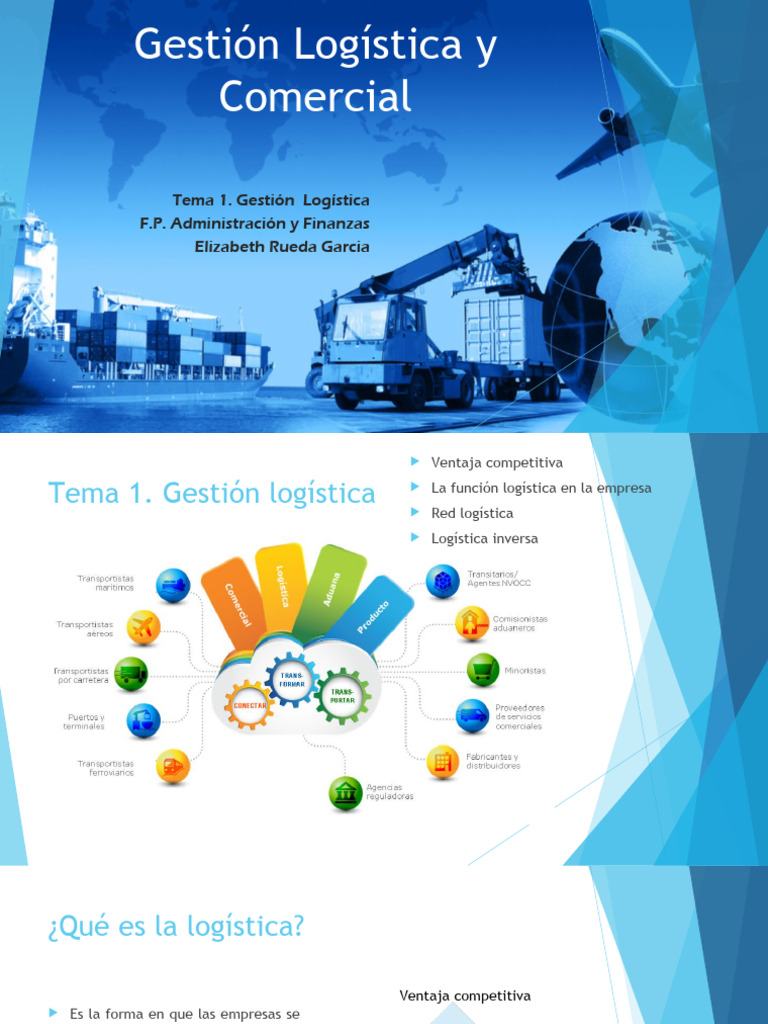 Gestión Logística y Ventajas Competitivas | PDF | Logística | Business