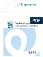 La psychothérapie du lien couple, famille, institution. Intervention systémique et thérapie familiale-2005