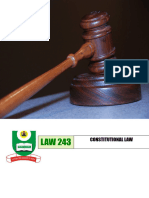 Dokumen - Tips - Law 243 Constitutional Law Dl4a 243pdflaw 243 Constitutional Law Contents Pages