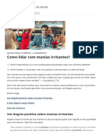 Como Lidar Com Manias Irritantes - Ajuda para A Família