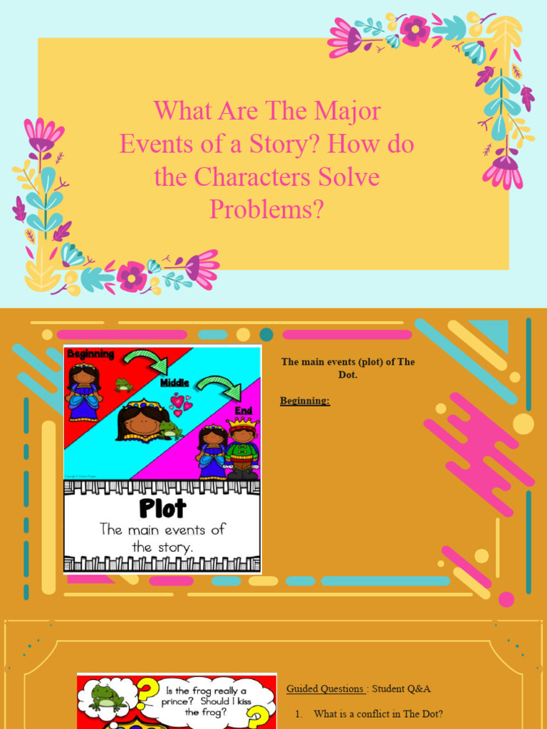 Story Elements: Conflict and Resolution | PDF | Apple