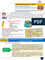 Semana 27-3°, 4° y 5° EPT - Guías de Aprendizaje - Mi Primer Proyecto de Emprendimiento XVII - B