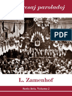 Zamenhof - Kongresaj Paroladoj - Provlibro