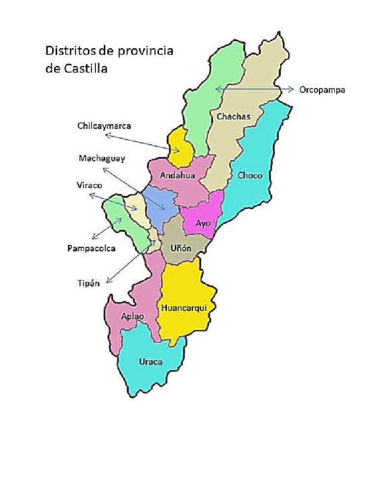 Castilla y Sus Lugares Turisticos | PDF
