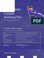 New Smartphone Launch Marketing Plan by Slidesgo