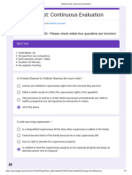 Family Law-II MCQ Re-Test - Govinda Asawa