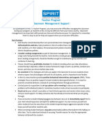 Classroom Management Support PDF