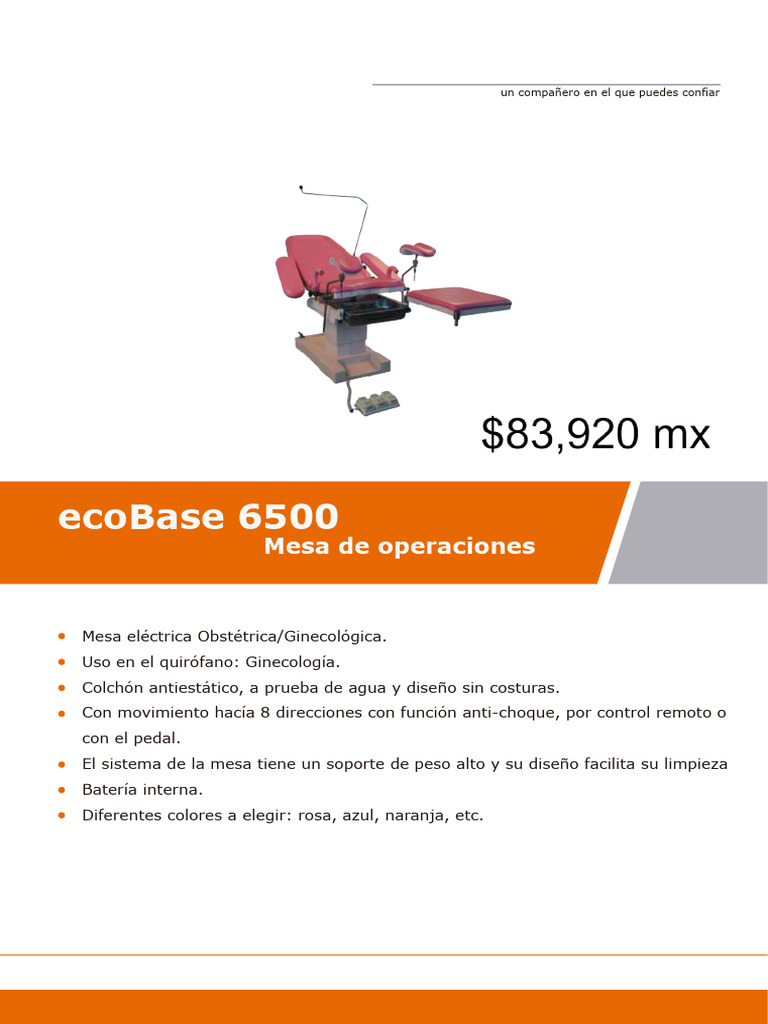 Ecobase 6500 Spanish | PDF