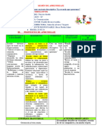 SESIÓN DE APRENDIZAJE CREACIÓN DE CUENNTO