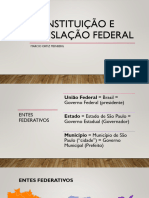 Constituição e Legislação Federal