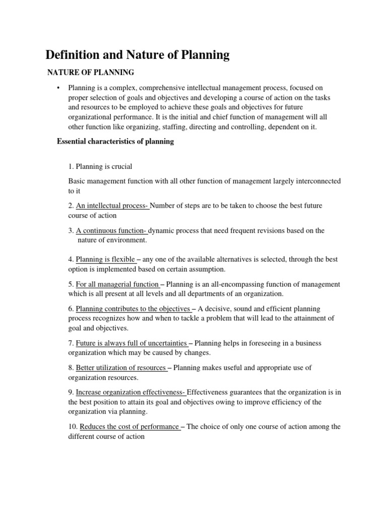 Planning pdf strategic planning goal