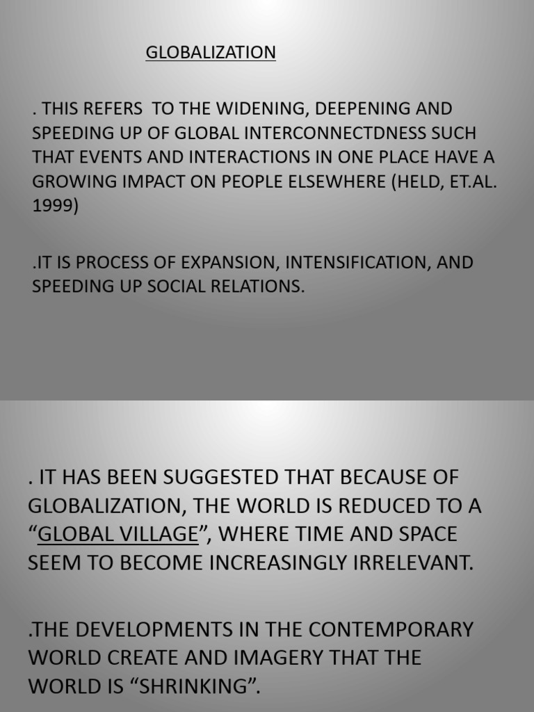 Understanding Globalization Dynamics | PDF | Globalization | Bretton ...