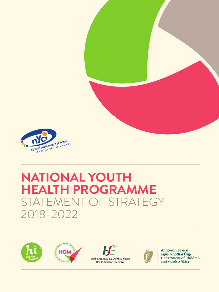 National Youth Health Strategy 2018-2022 | PDF | Quality Of Life ...