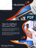 Materi Pelatihan Office