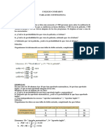 Tablas de Contingencia 12 de Marzo de 2024