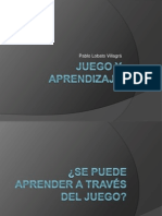 Juegoy Aprendizaje