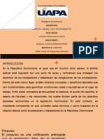 TAREA VI, Derecho Laboral, Diapositiva