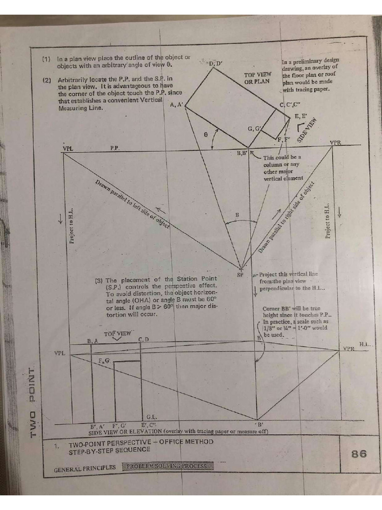 Two Point Perspective | PDF