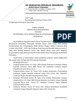 SE No. HK.02.02 III 18318 2021 Penyesuaian Tata Naskah Dinas Di Lingkungan Kementerian Kesehatan