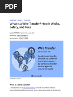 RBC Wire Transfer Instructions Guide | PDF | Wire Transfer | Banking