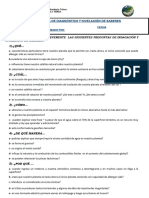 Diagnóstico. 1era Parte. Ciencias de La Tierra