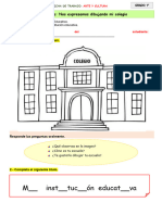 1° FICHA DE TRABAJO 01 ABRIL- Arte y Cultura