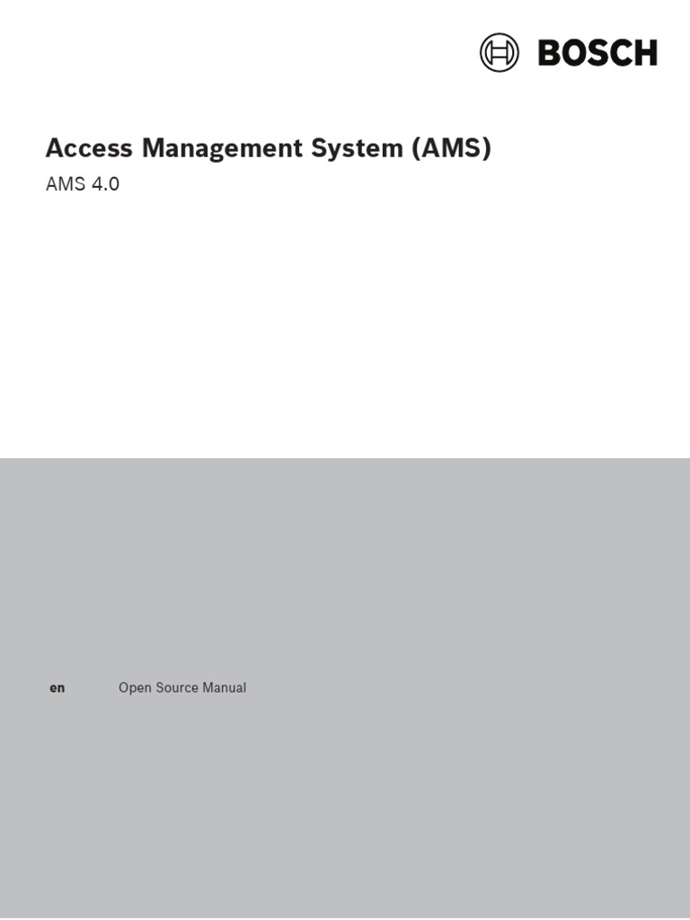 Open Source AMS License Overview | PDF | Windows Presentation ...