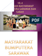 10.4 Keunikan Masyarakat Bumiputera Sarawak Dan Sabah (2)