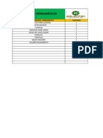 Lista de Herramientas y Equipos A Utilizar