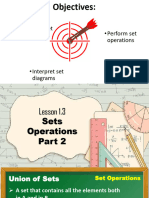 Grade 7 Lesson 1.3 Set Operations Part 2