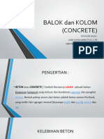 BALOK Dan KOLOM 1