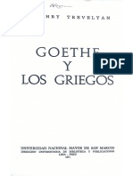 Goethe y Los Griegos