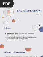 ENCAPSULATION