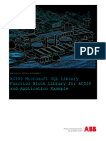 AC500 MSSQL Library Application Documentation