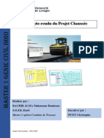 Projet Chaussée 